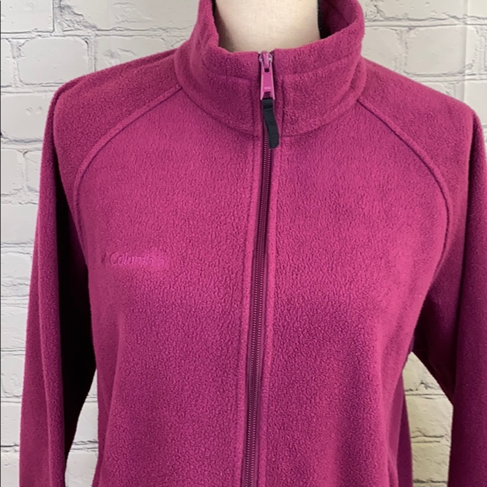 Columbia full Zip Up fleece Gorp core Jacket/sweater - Picture 8 of 8